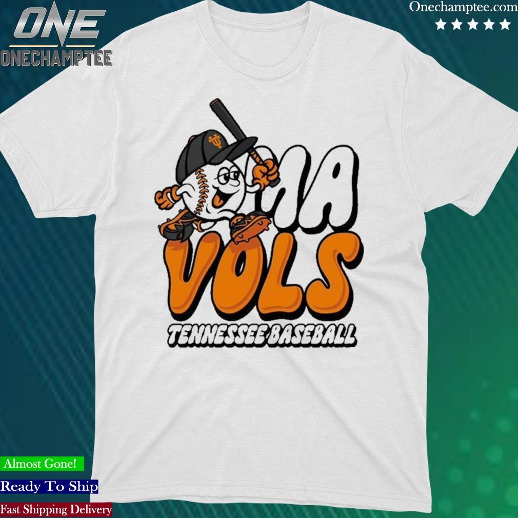 Tennessee Baseball Cartoon T-Shirt