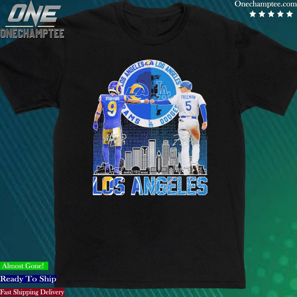 Los Angeles Lakers Dodgers Rams City Champions 2023 shirt, hoodie