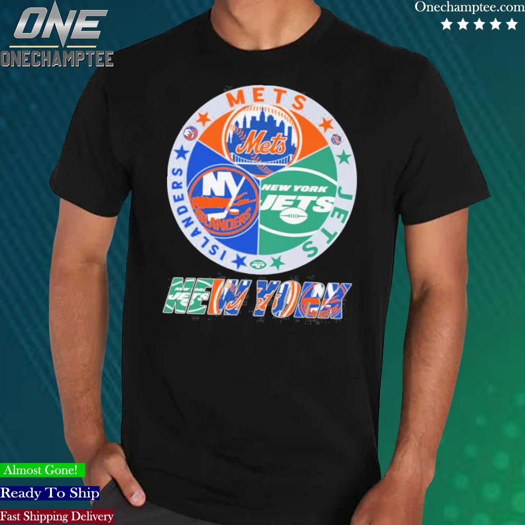 Gildan, Shirts, New York Jets Mets Islanders Combo T Shirt Medium