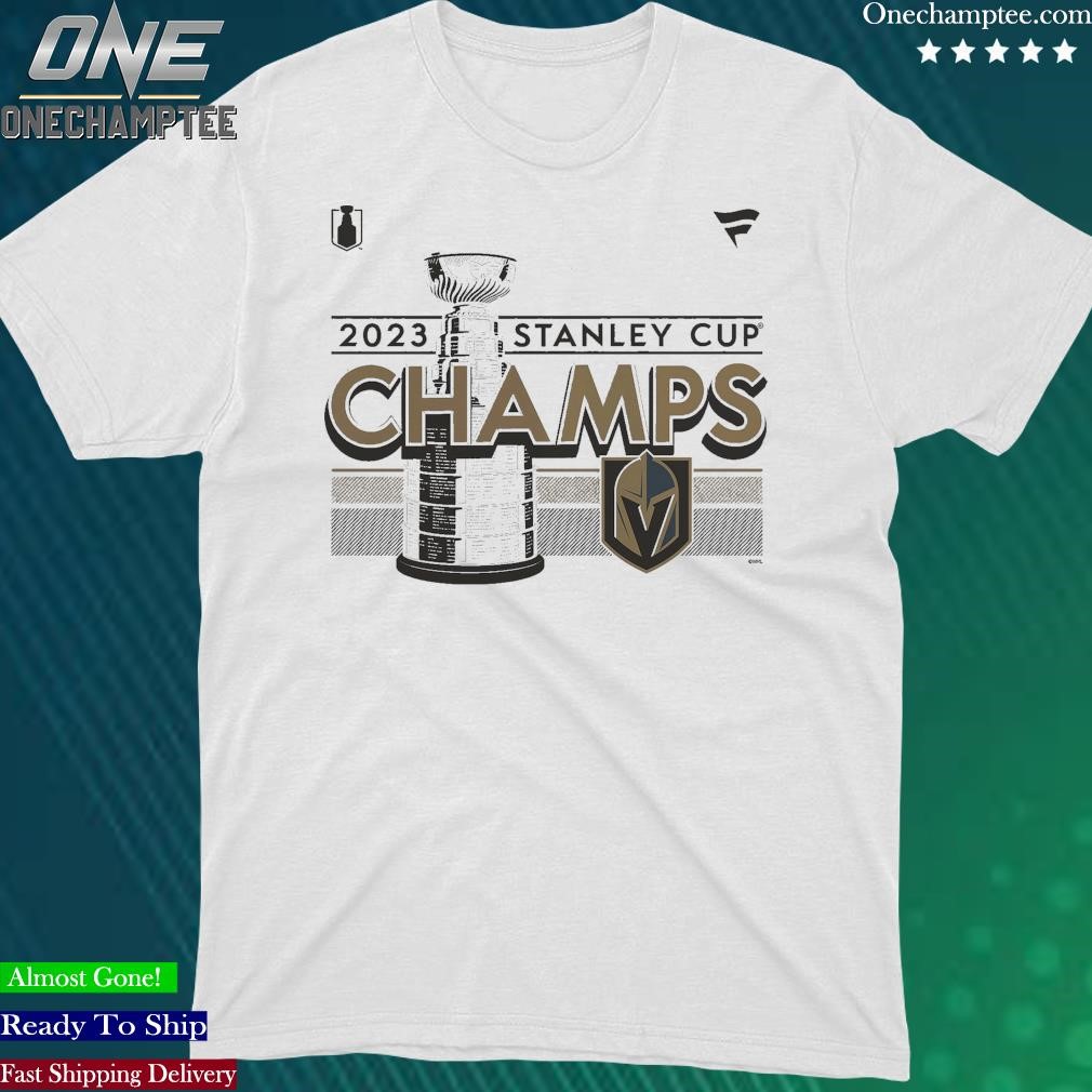 Official Vegas golden knights fanatics branded successful shirt