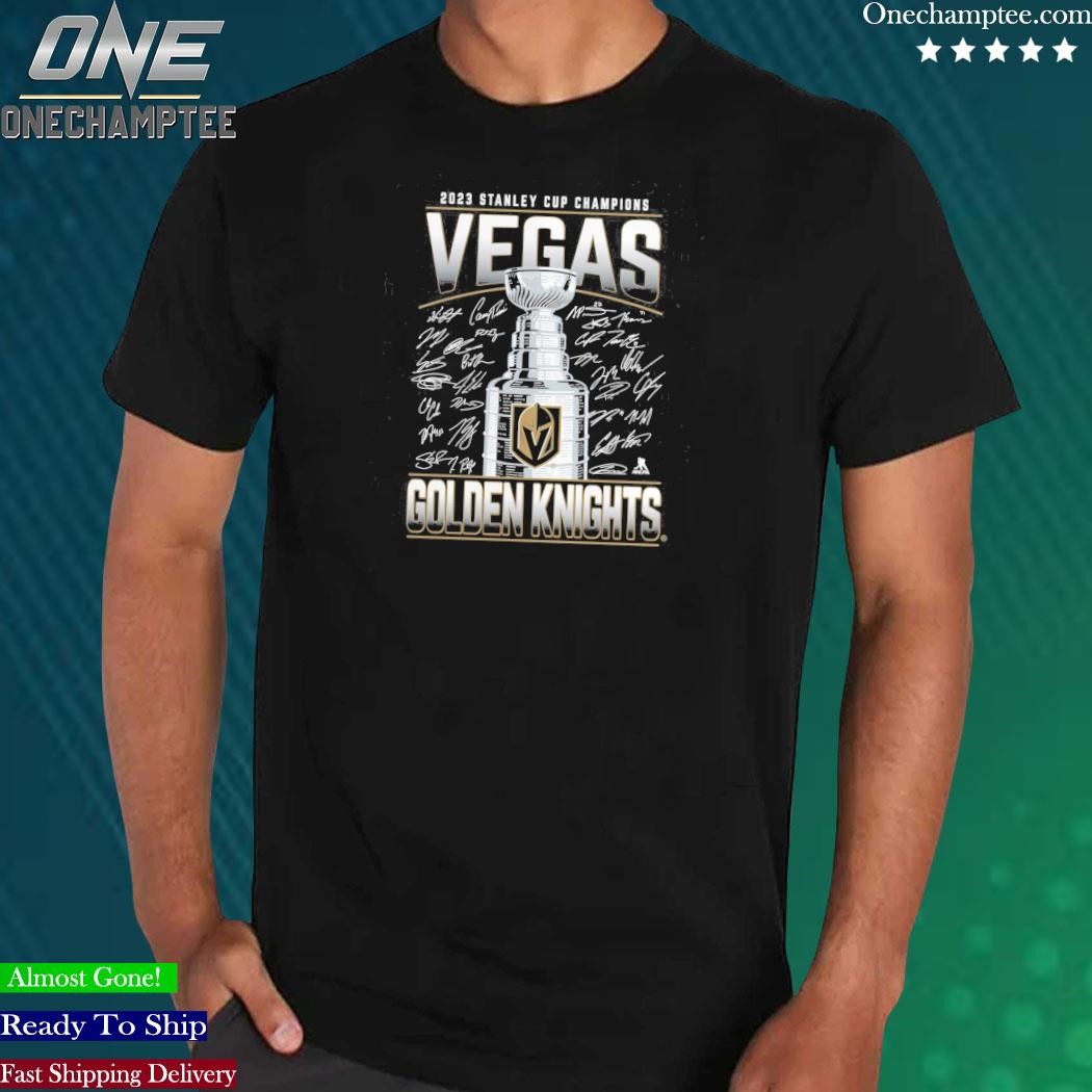 Women's Vegas Golden Knights Fanatics Branded Black 2023 Stanley Cup  Champions T-Shirt, hoodie, sweater and long sleeve