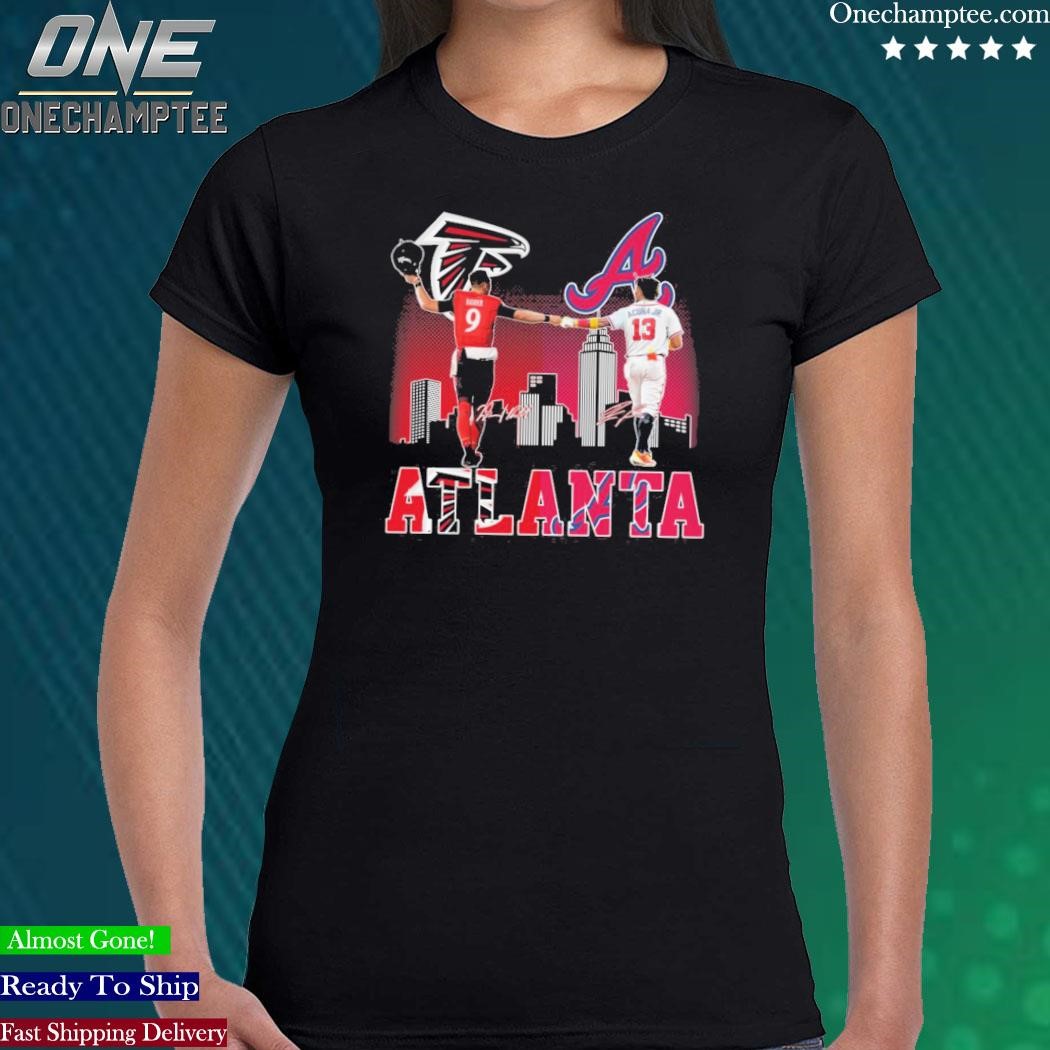 Atlanta Falcons Ridder And Braves Acuna Jr City Champions shirt