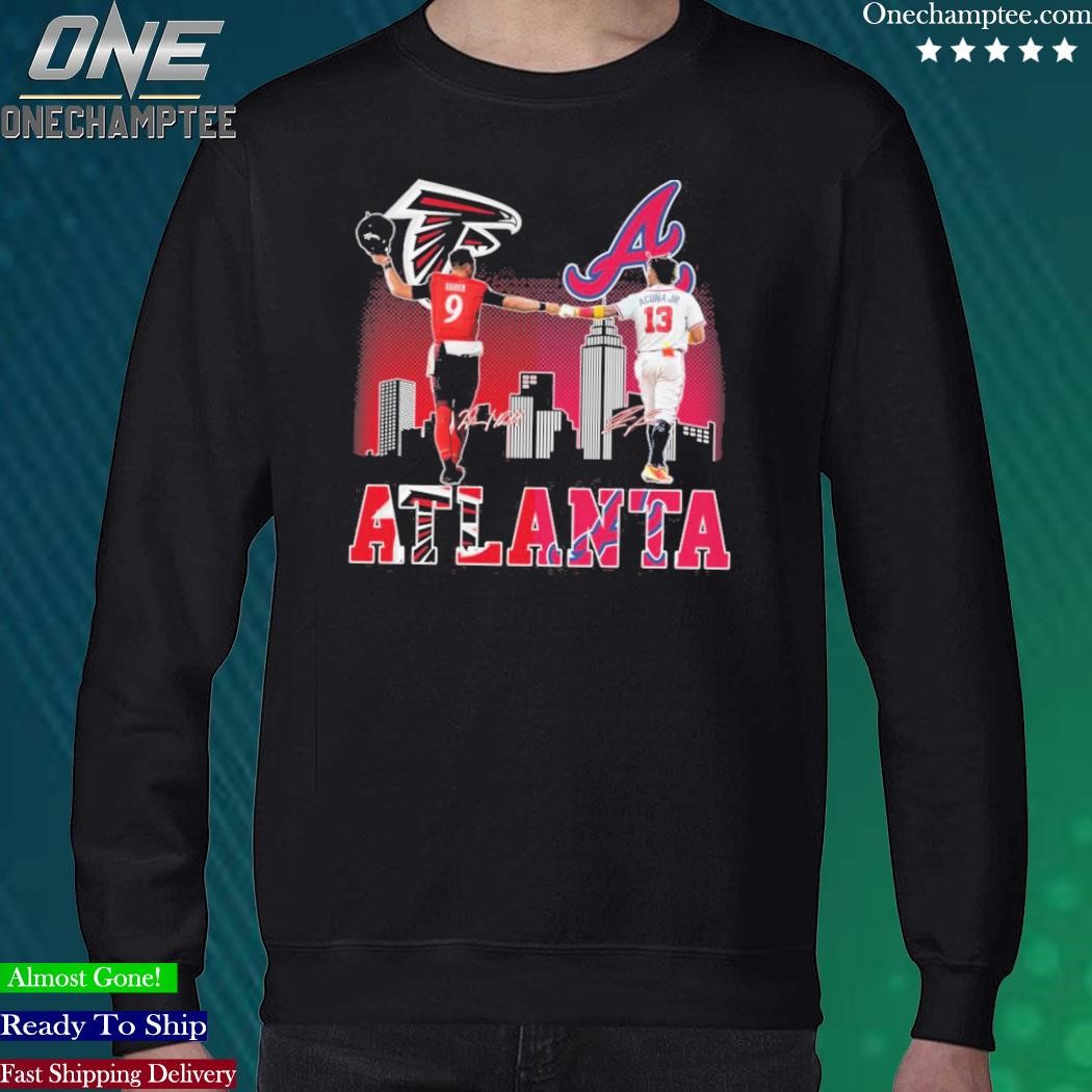 Atlanta Falcons Ridder And Braves Acuna Jr City Champions Shirt