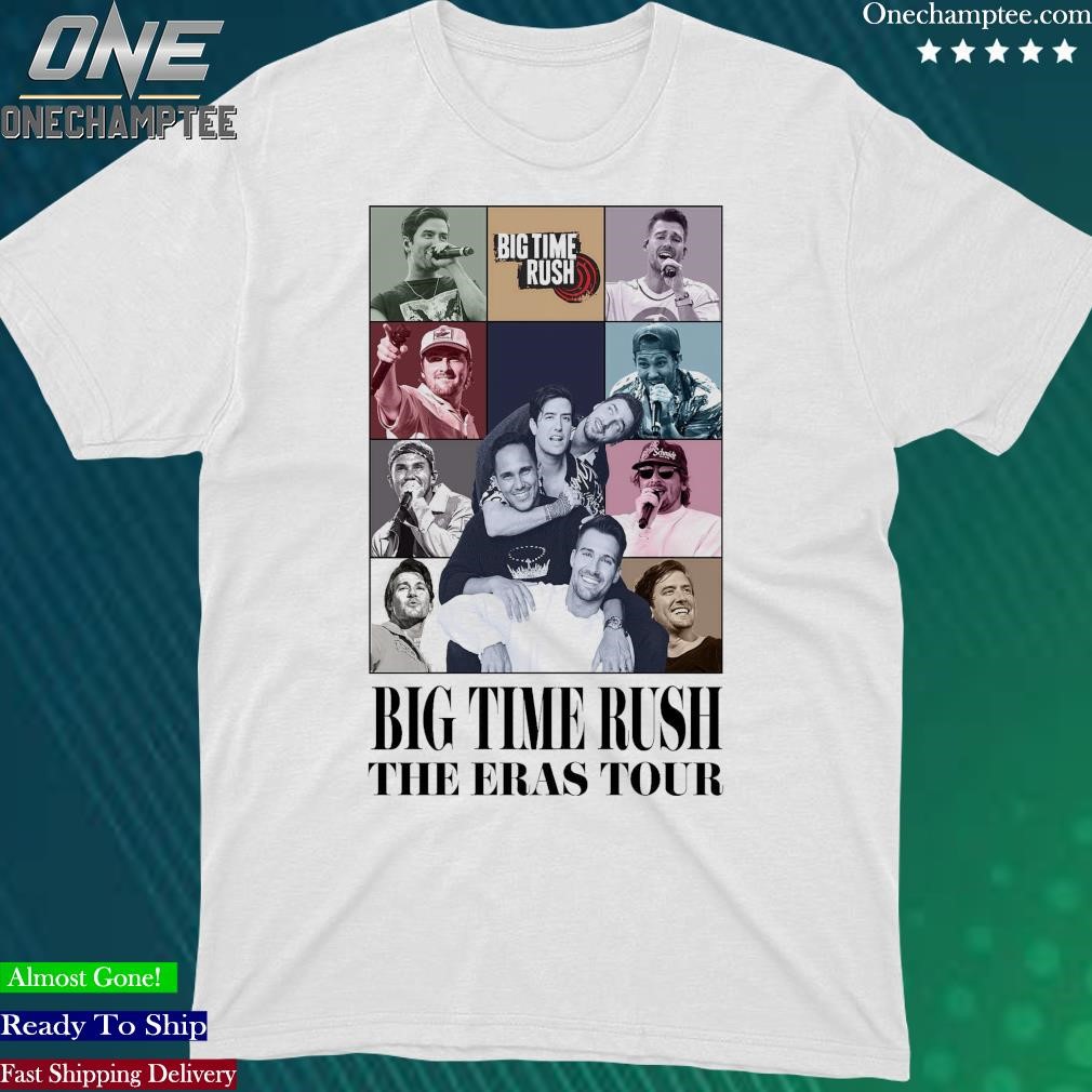 Official big Time Rush The Eras Tour T Shirt