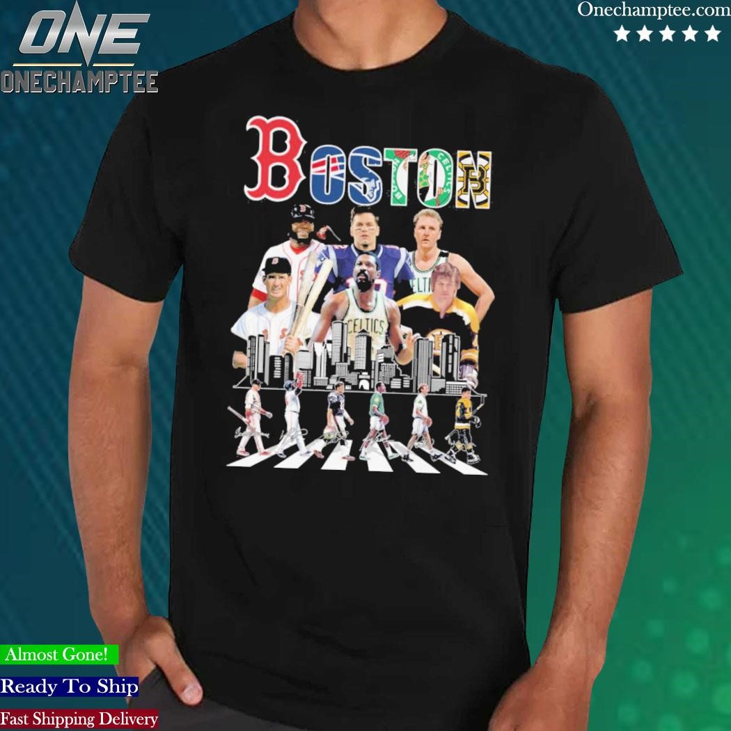 Official Boston sports teams logo Bruins, Patriots, Red Sox and Celtics  Shirt, hoodie, sweater, long sleeve and tank top