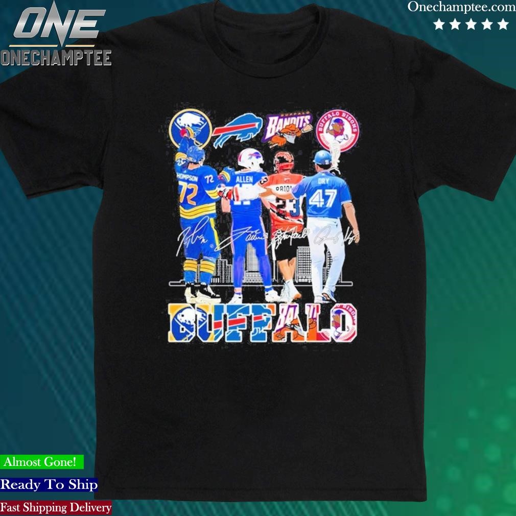 Official buffalo Team Sport Legend 2023 T-Shirt