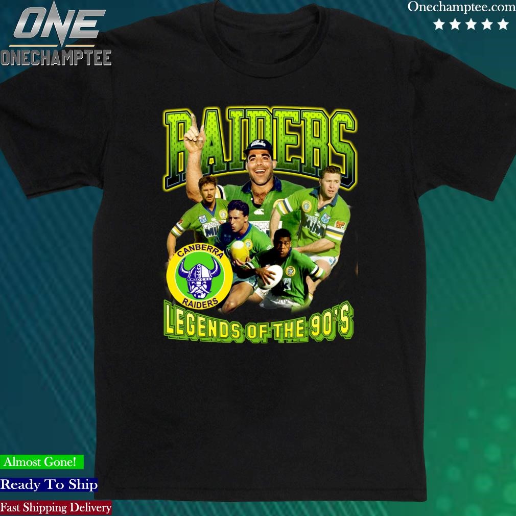 Official canberra Raiders Legends Graphic Shirt