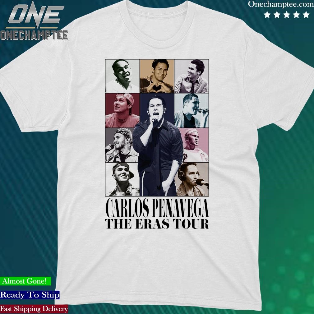 Official carlos PenaVega Big Time Rush The Eras Tour T Shirt