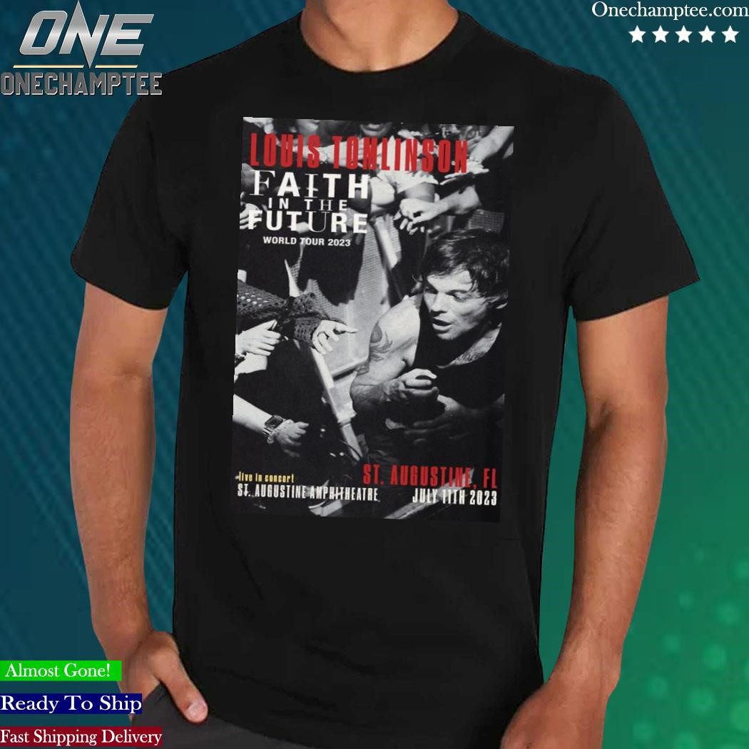 Vintage Louis Tomlinson World Tour Shirt Faith In The Future 2023