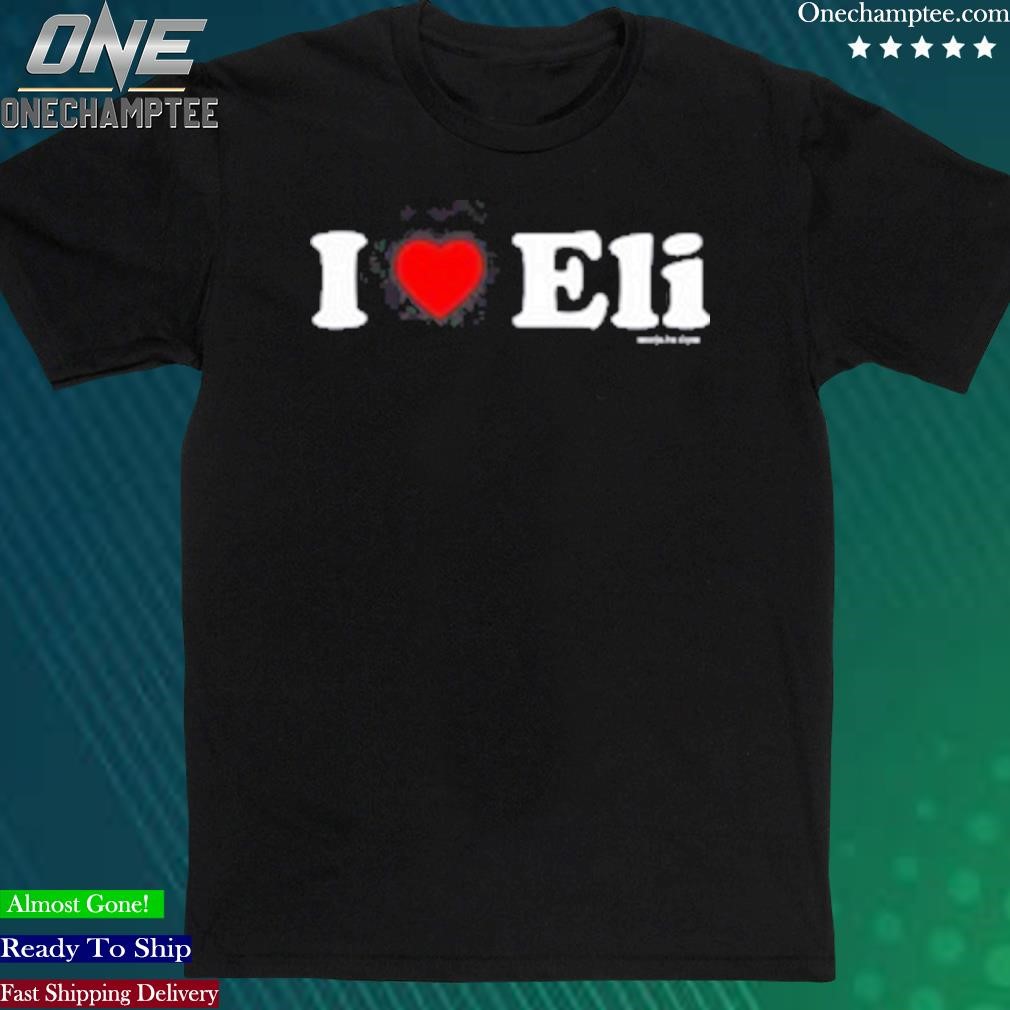 Official chris Snee I Love Eli T-Shirt