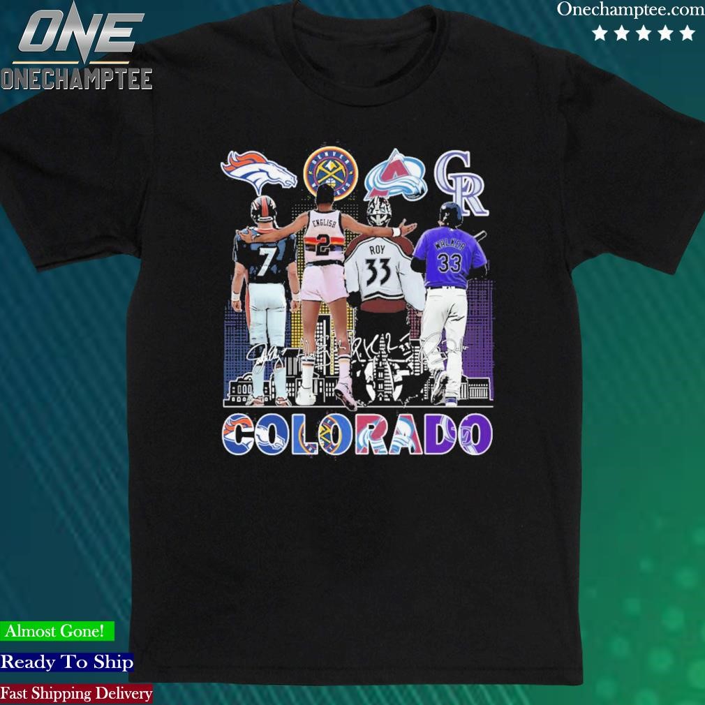 Official colorado Avalanche Rockies Denver Broncos Nuggets City Champions T  Shirt, hoodie, sweater, long sleeve and tank top