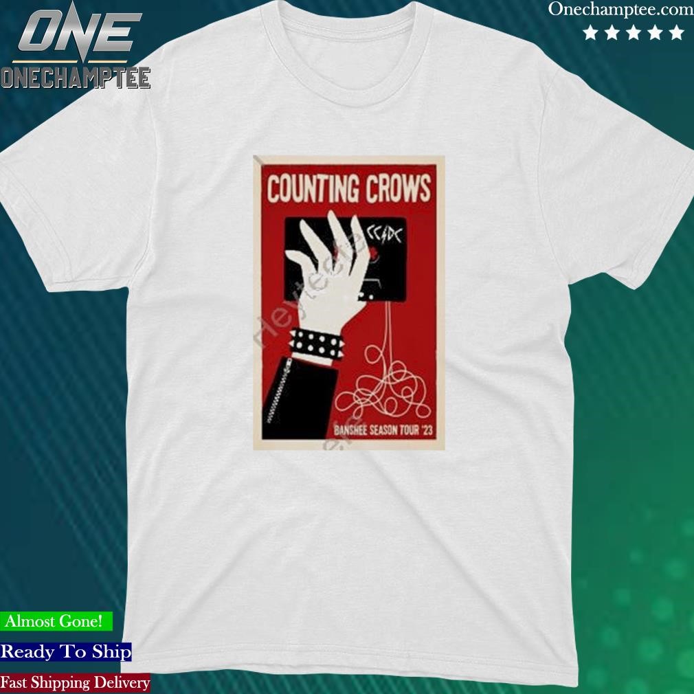Official counting Crows Banshee Season Tour 2023 Shirt