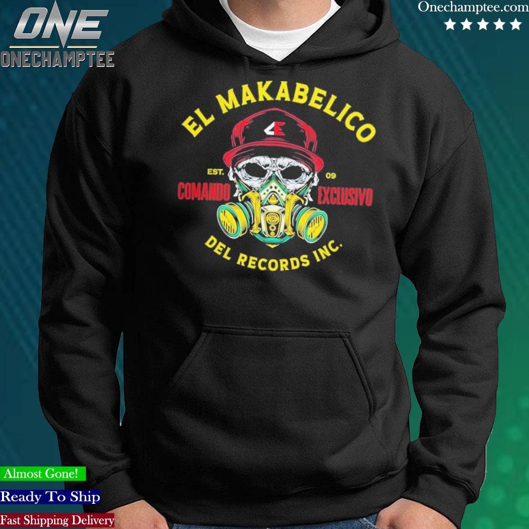 Official del Records Store El Makabelico Gas Mask T Shirt, hoodie, long  sleeve tee