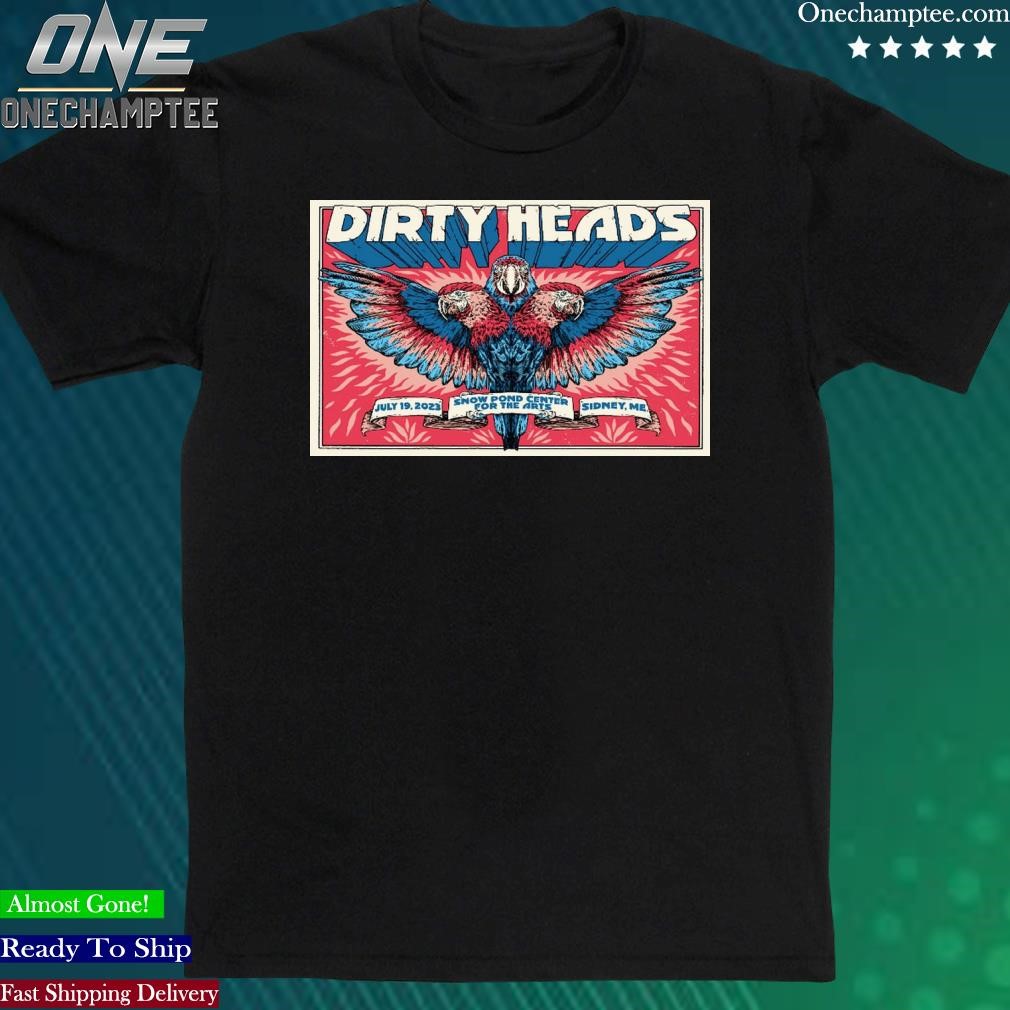 Official dirty Heads Sidney, Maine Tour 07.19.23 Poster shirt