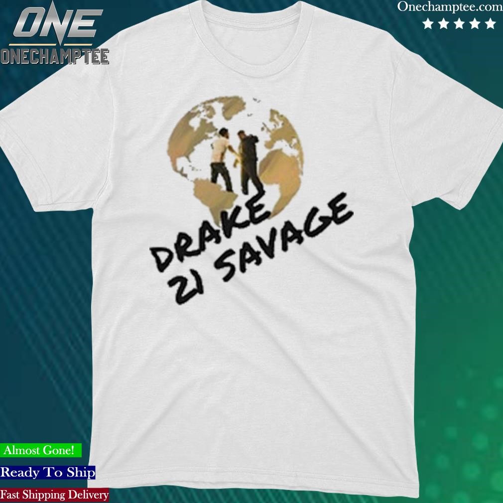 Official drake 21 Savage It's All A Blur Tour Shirt