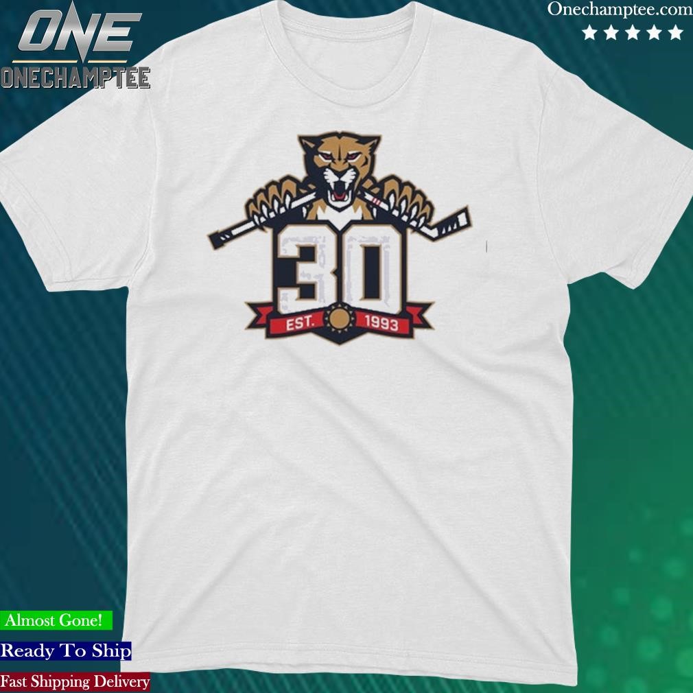 Official florida Panthers 30 Anniversary 2023 Shirt