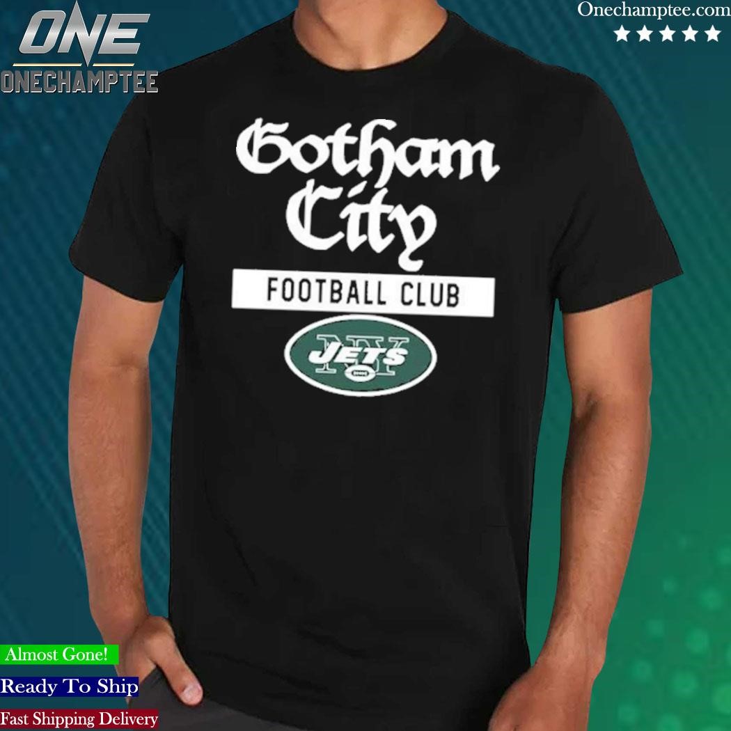 New York Jets Vintage Gotham City Football Shirt - T-shirts Low Price