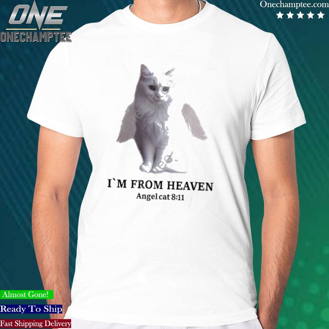 Official itzavibe Merch Angel Cat T-Shirt, hoodie, long sleeve tee