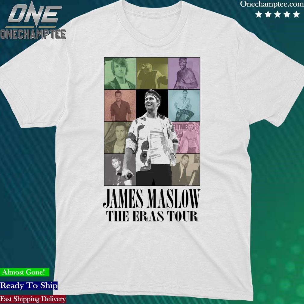 Official james Maslow The Eras Tour Shirt
