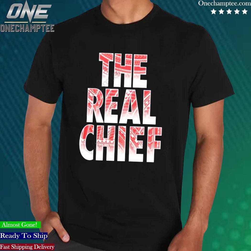 Men's Jey Uso Black The Real Chief T-Shirt