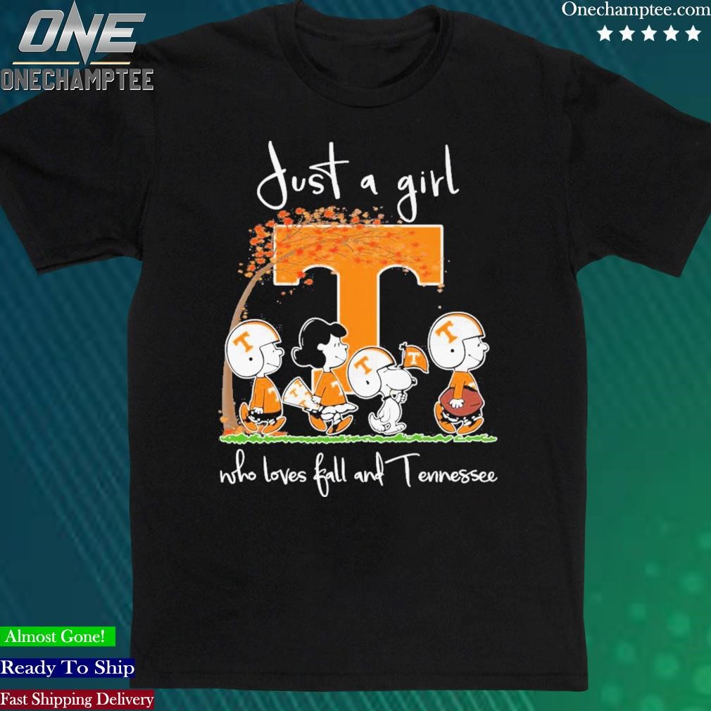Official just A Girl Who Loves Fall And Tennessee T Shirt