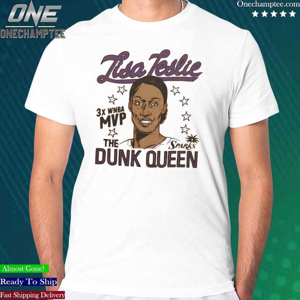 La Sparks Lisa Leslie Mvp The Dunk Queen Shirt - Shibtee Clothing