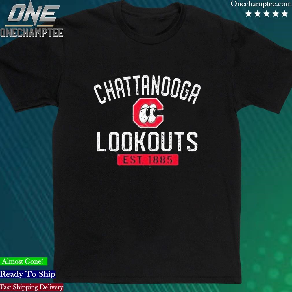 Official lookouts Milbstore Chattanooga Lookouts Packcloth Tee Shirt