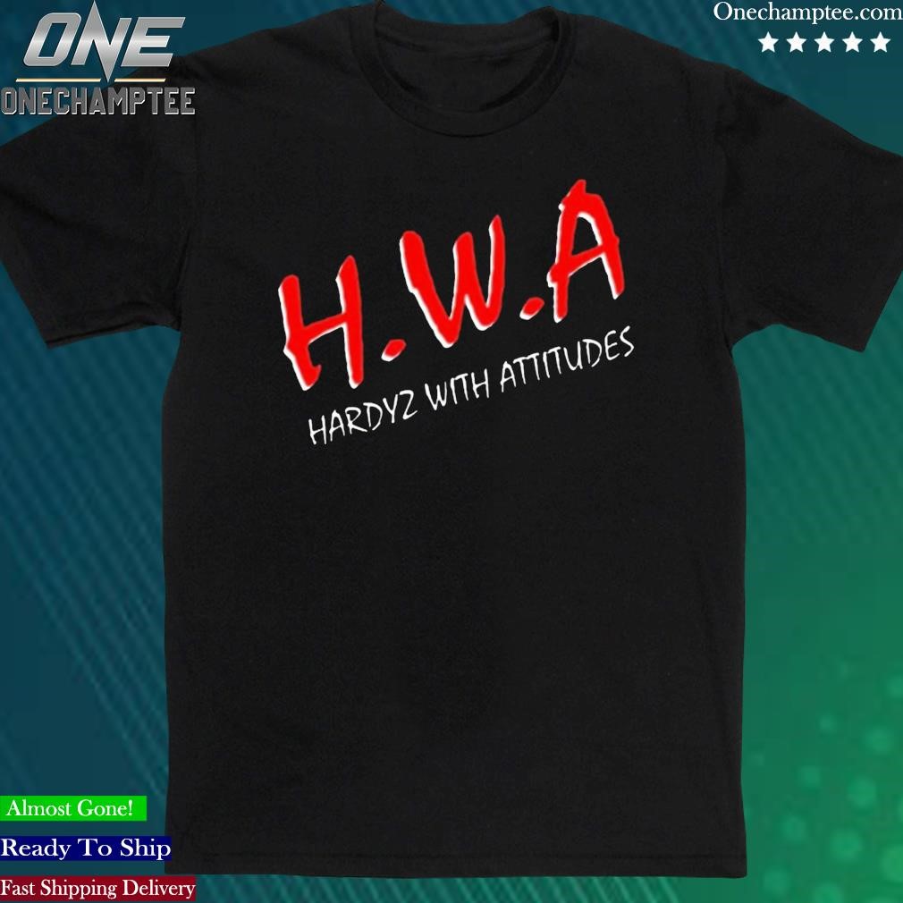Official matt Hardy Wearing Hwa Hardyz With Attitudes Shirts