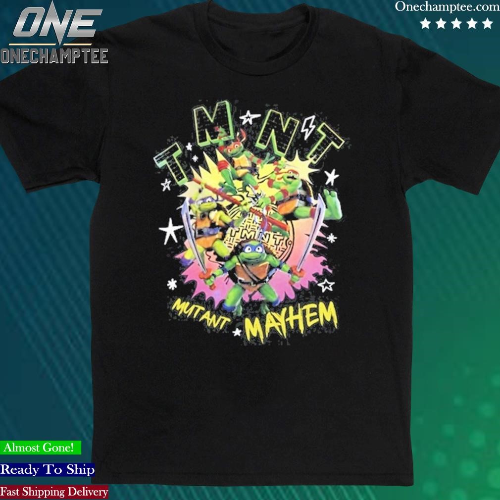 Official naoki Yoshida Teenage Mutant Ninja Turtles Mutant Mayhem Shirt