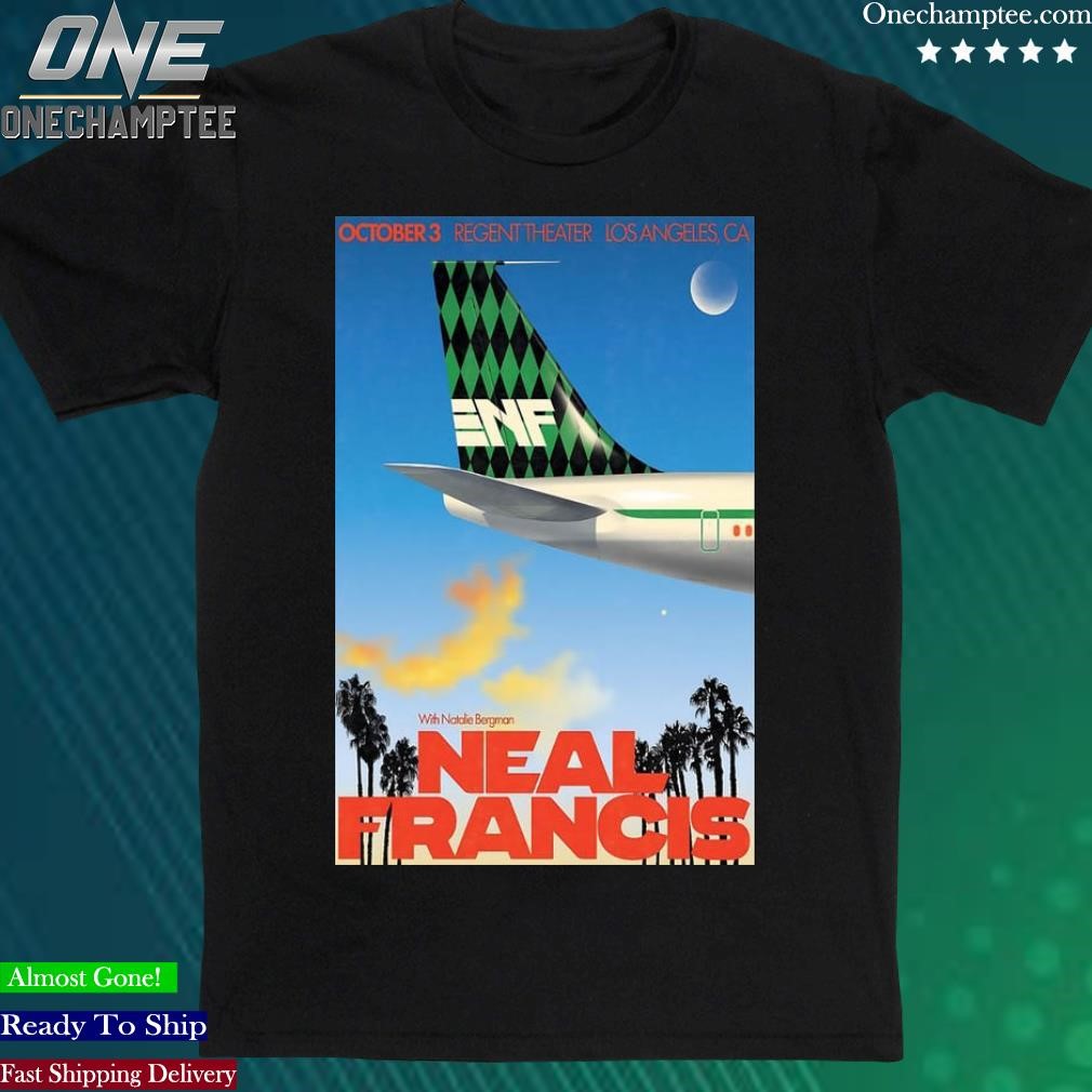Official neal Francis Tour 2023 The Regent Theater Poster Shirt