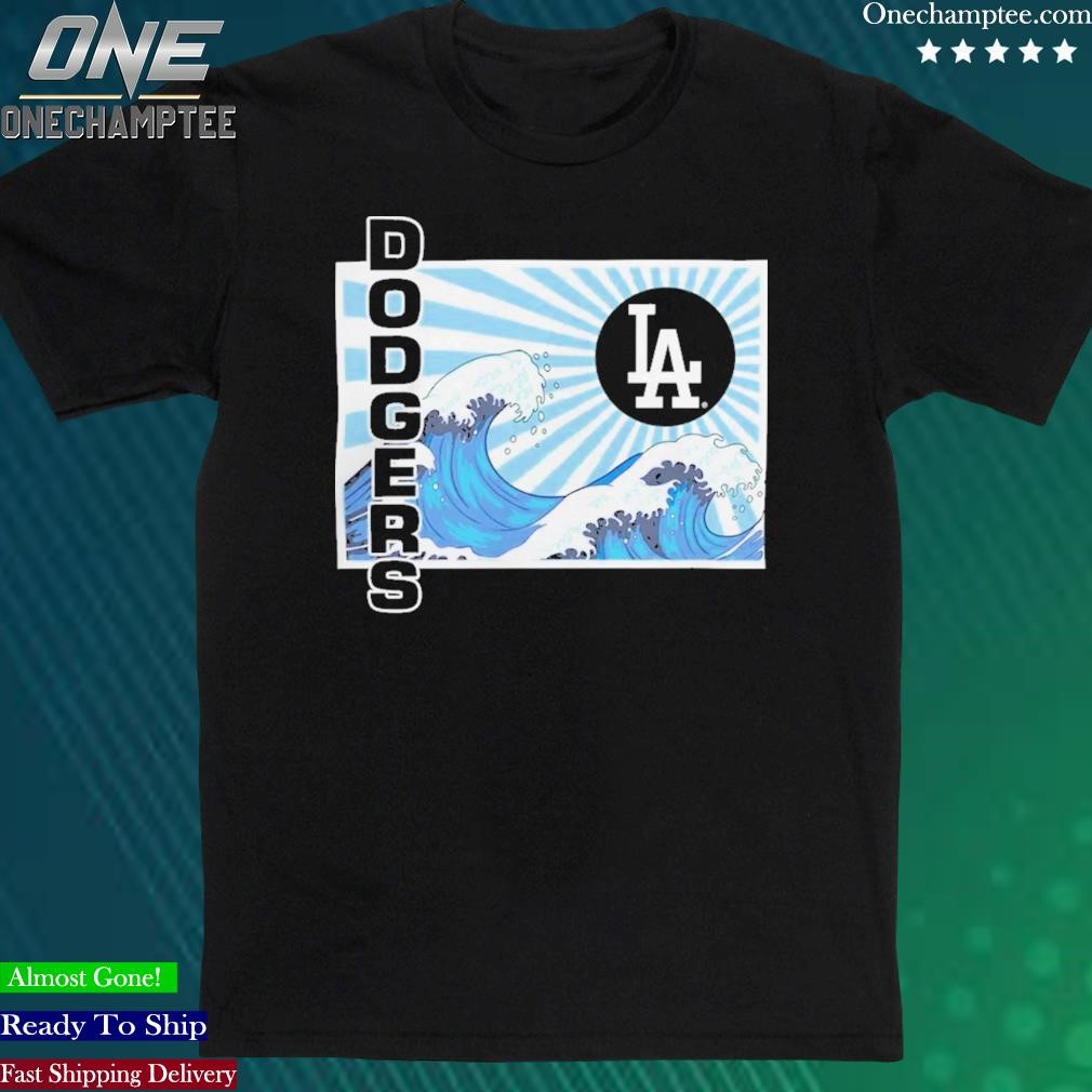 Los Angeles Dodgers Tonal Wave Shirt