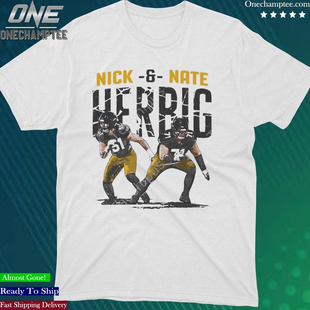 Official nick & Nate Herbig Pittsburgh Brothers Tee Shirt