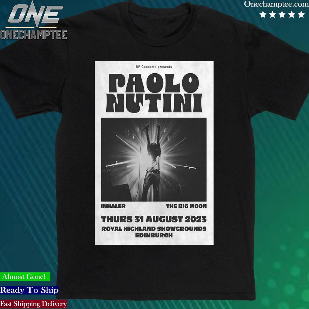 Official paolo Nutini Bringing Candy to Culture Room August 31 2023 Poster Shirt