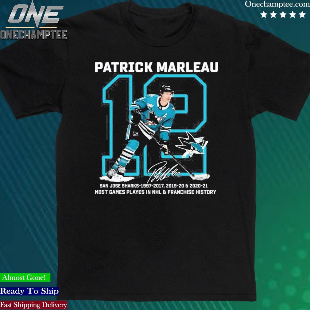 Official patrick Marleau San Jose Sharks Unisex T-Shirt