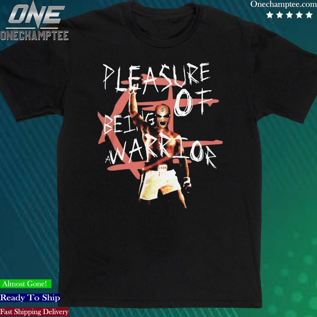 Official pleasure Of Being A Warrior Boxing Shirt