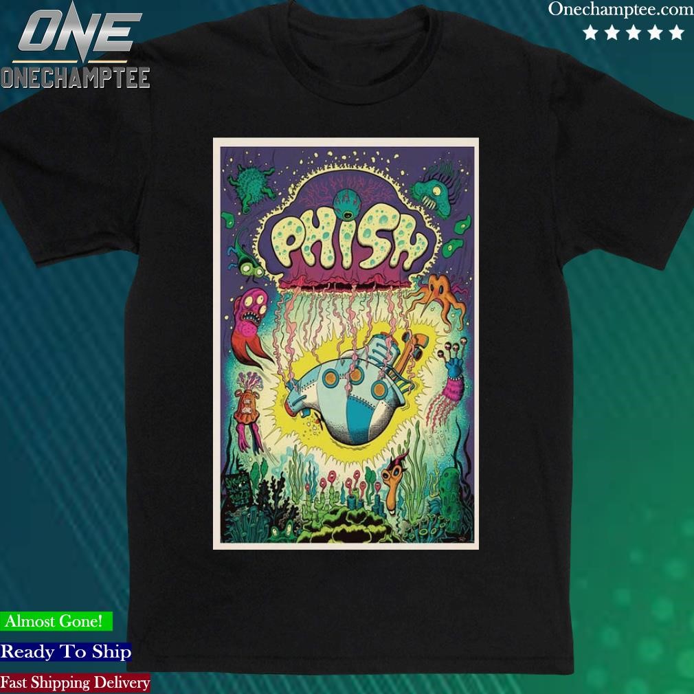 Official poster Phish Show Syracuse, NY by Ryan Besch shirt