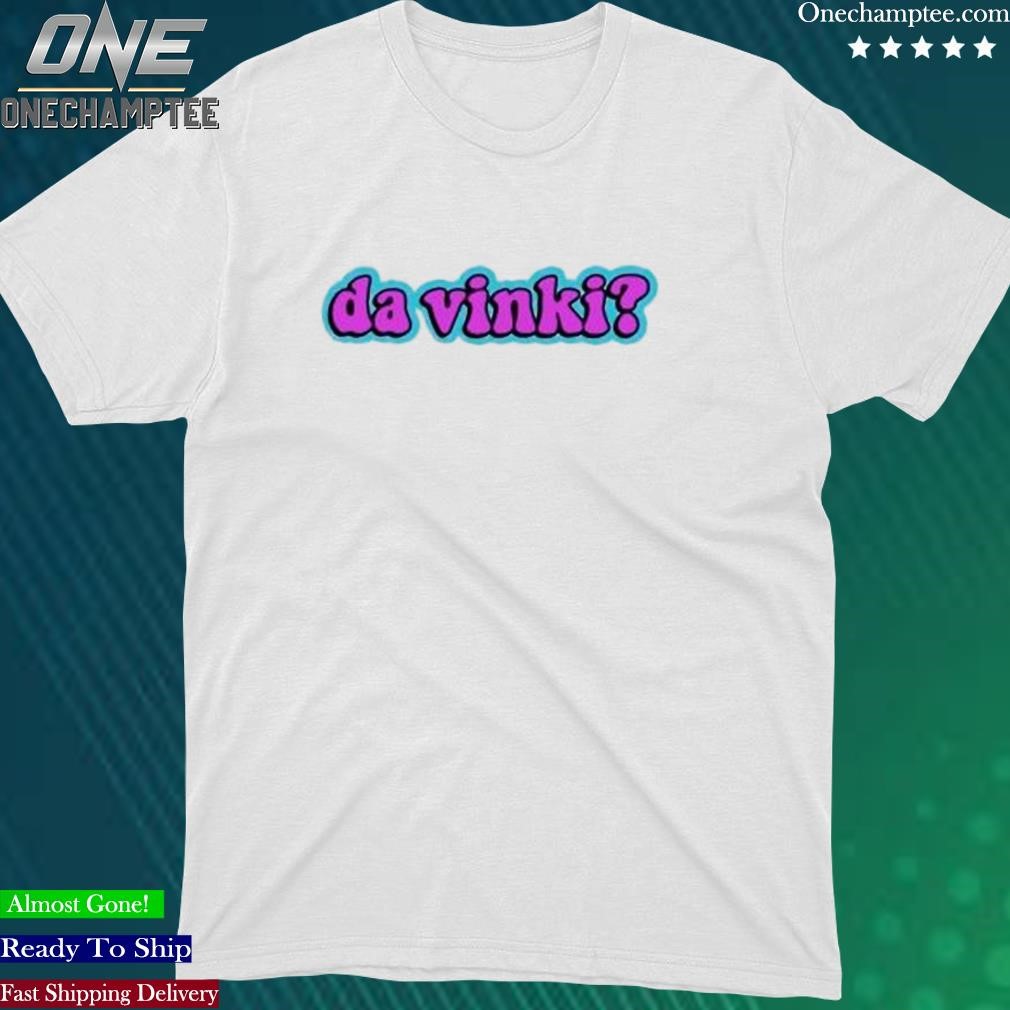 Official pro Wrestling Tees Da Vinki T-Shirt