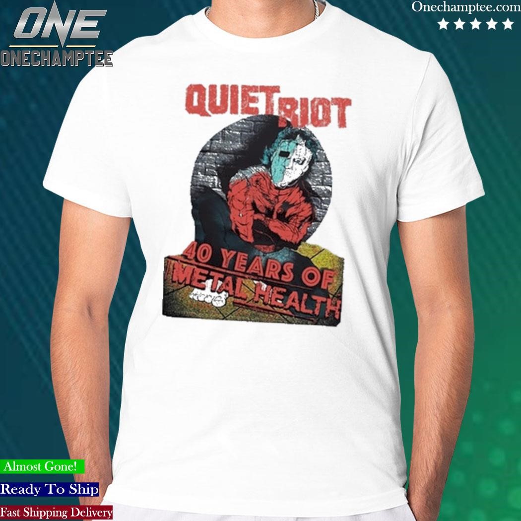 Quiet riot best sale t shirt