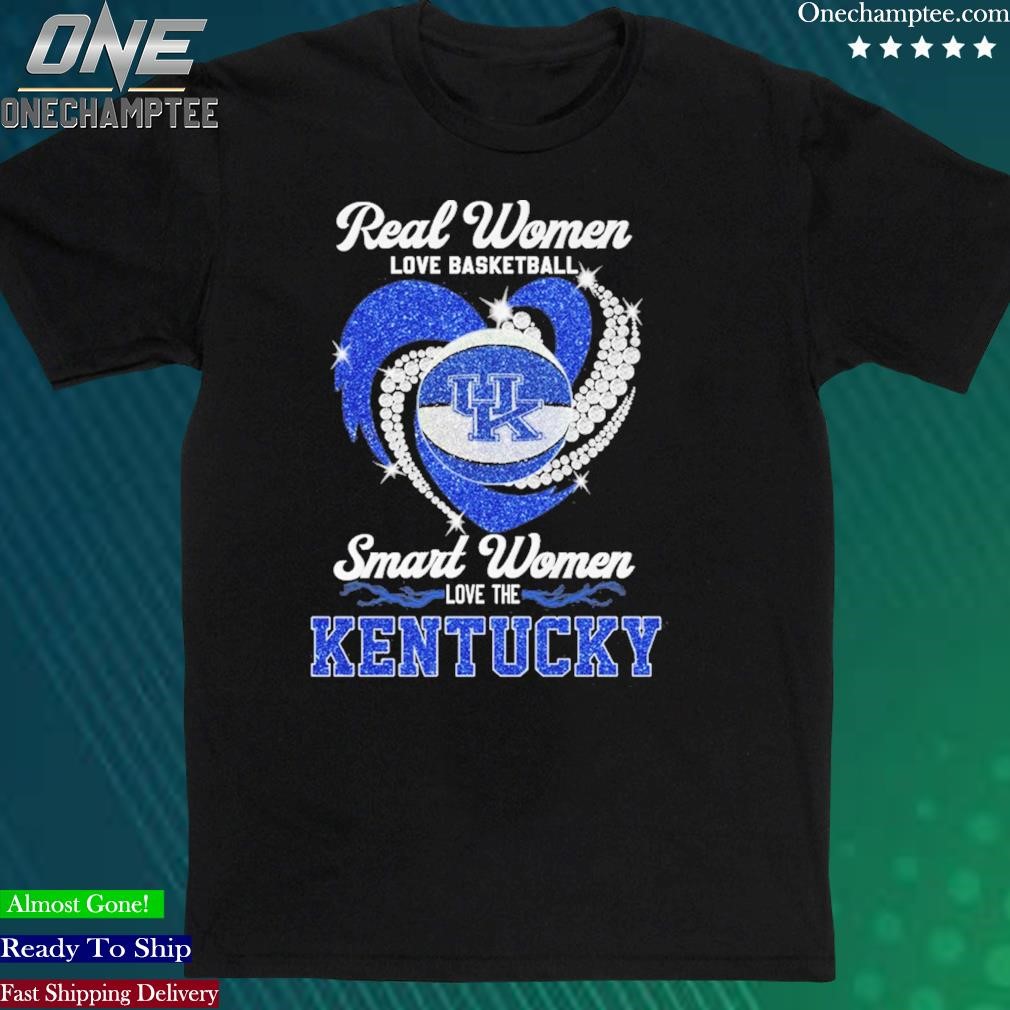 Official real Women Love Basketball Smart Women Love The UK Kentucky Tshirt