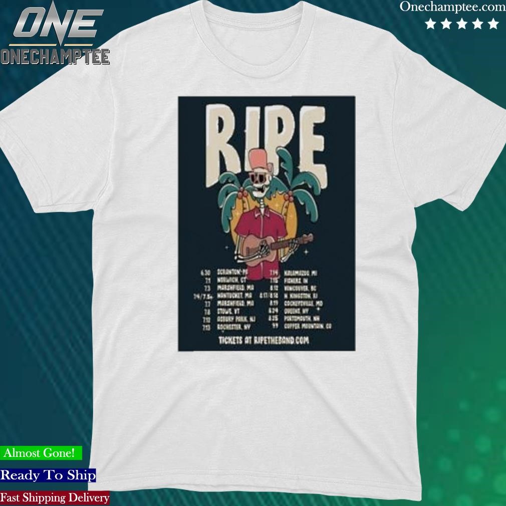 Official ripe Band Summer Tour 2023 T-Shirt