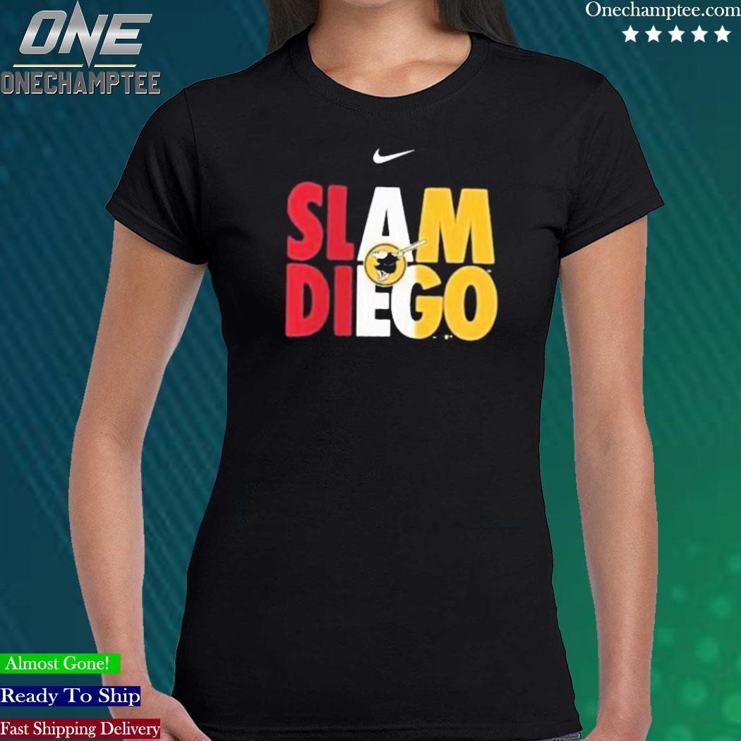 Slam Diego Retro Padres Baseball Shirt - Ink In Action