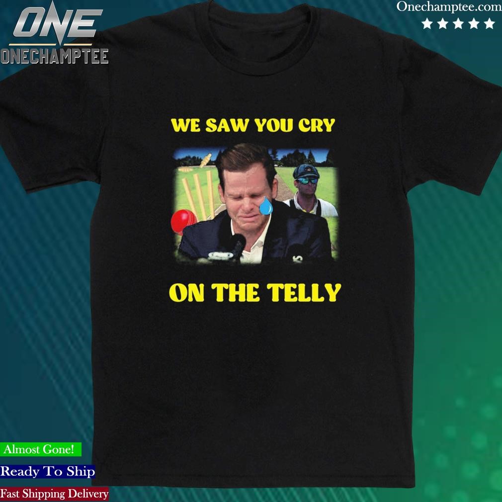 Official steve Smith Crying T-Shirt