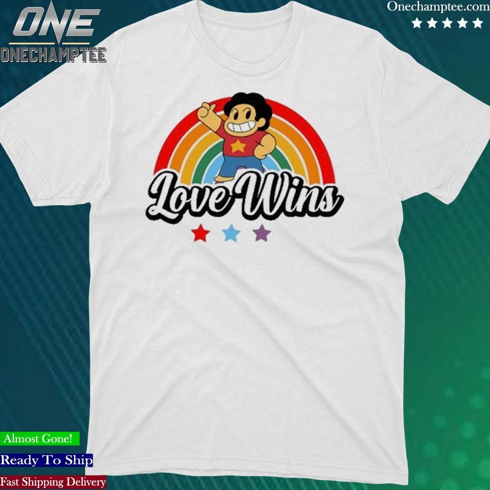 Official steven Universe Love Wins Shirt