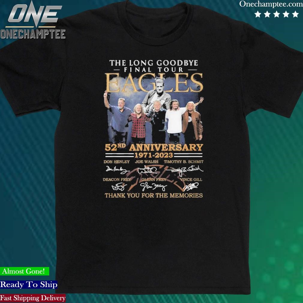 Eagles Finals Tour Music Shirt, The Long Goodbye Tour 2023, The