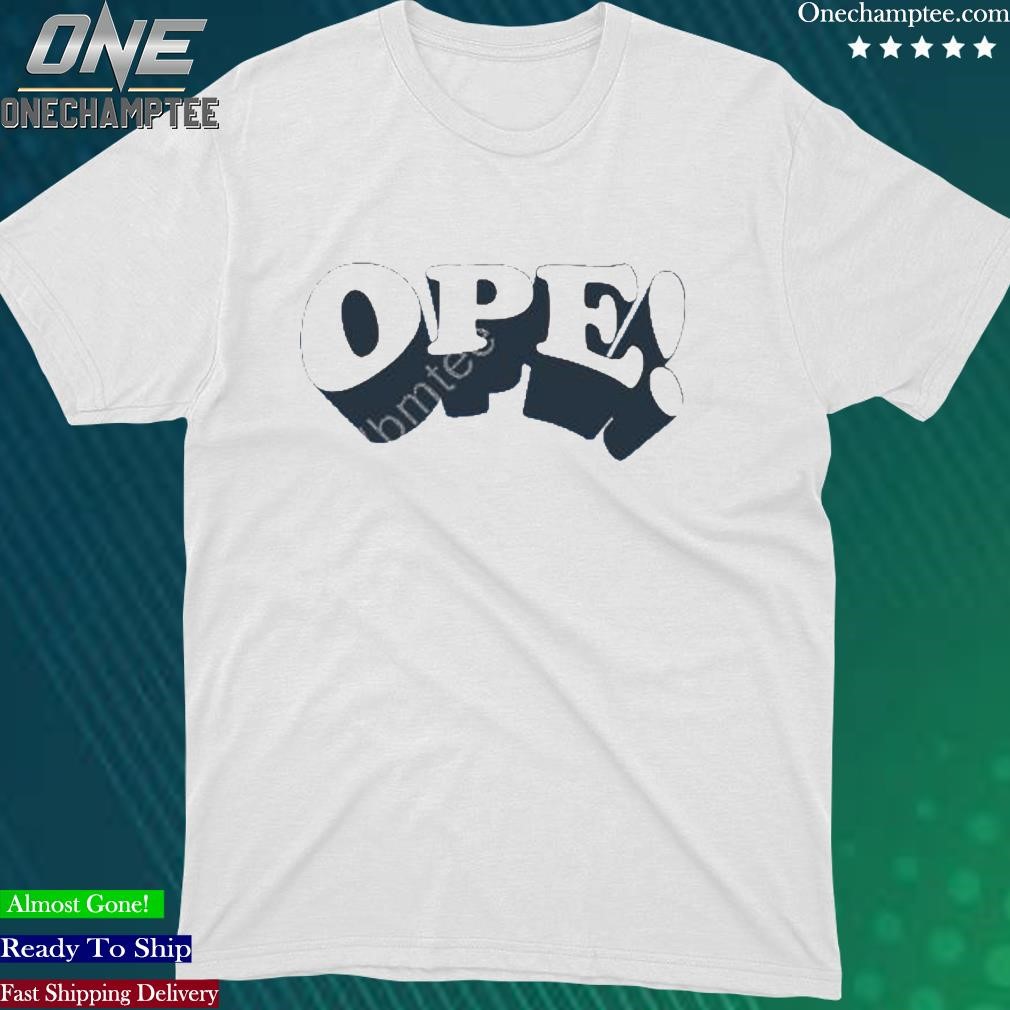 Official the Shop Indy Ope Funny Shirt