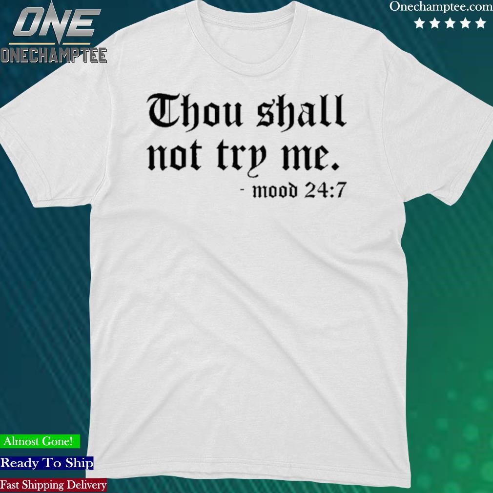 Official thou Shall Not Try Me Angel Jbmmith T-Shirt