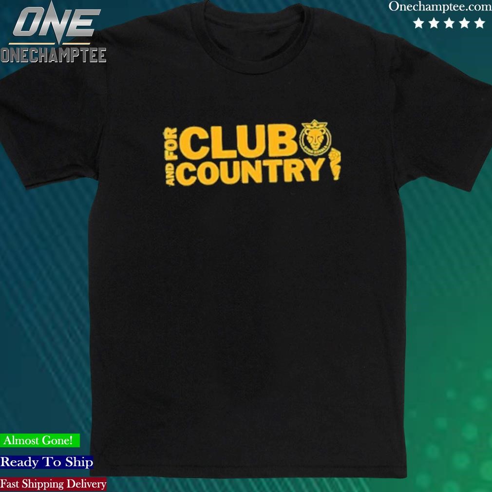Official utah Royals Navy For Club and Country T-Shirt