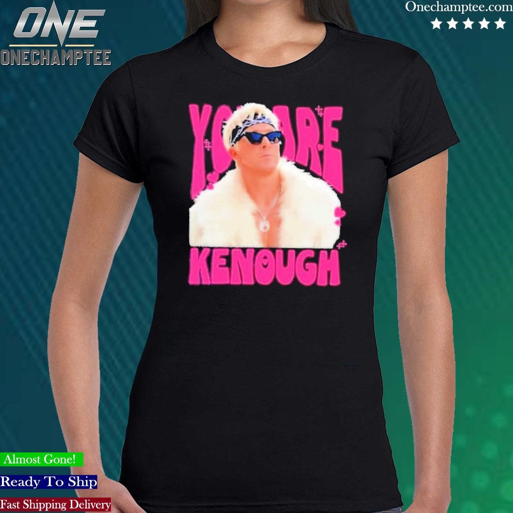 I Am Kenough Ryan Gosling Merch Shirt for Men Women Vintage Cotton