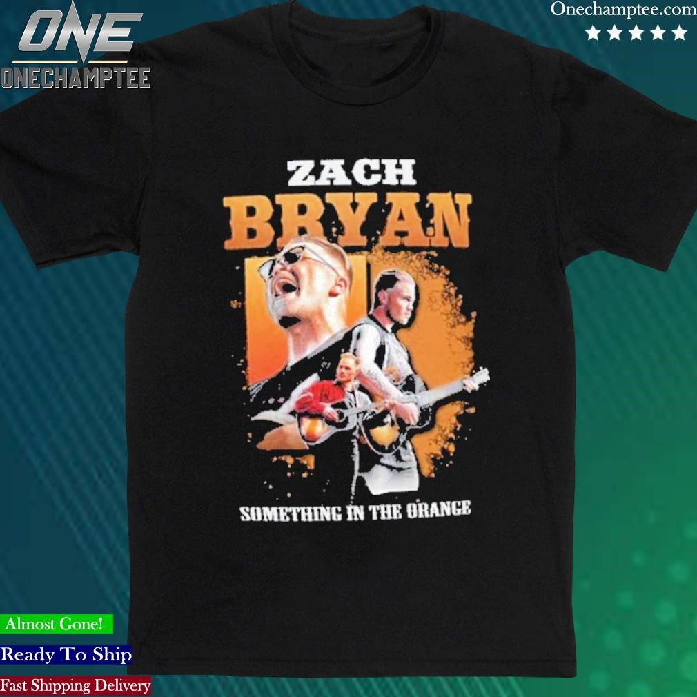 Official zach Bryan Something In The Orange T-Shirt