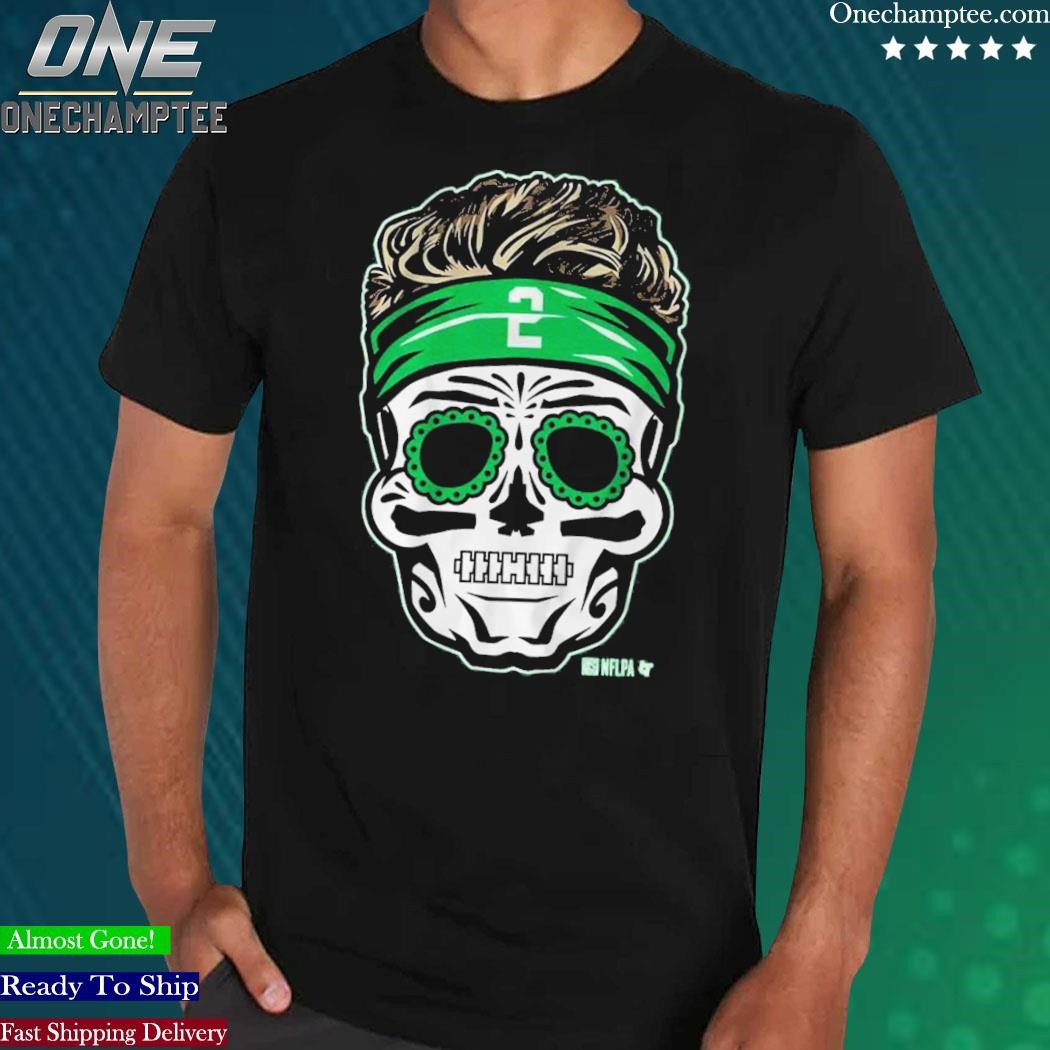 Zach Wilson Sugar Skull Shirt - Shibtee Clothing